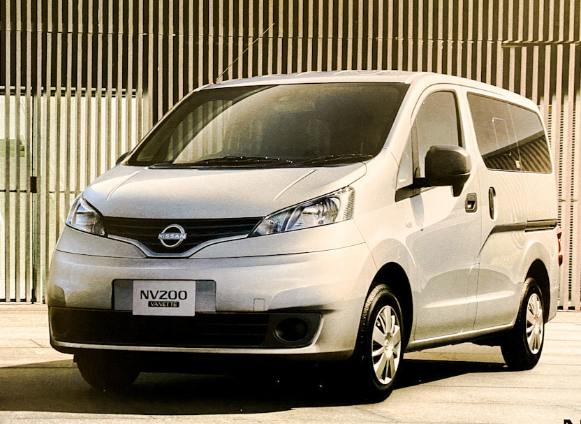Passenger Rental Car: Nissan NV200 Vanette - Japan Campers